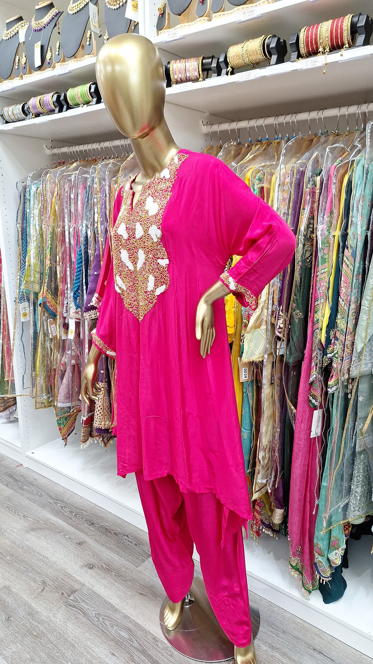 Fuchsia Farshi Co‑ord