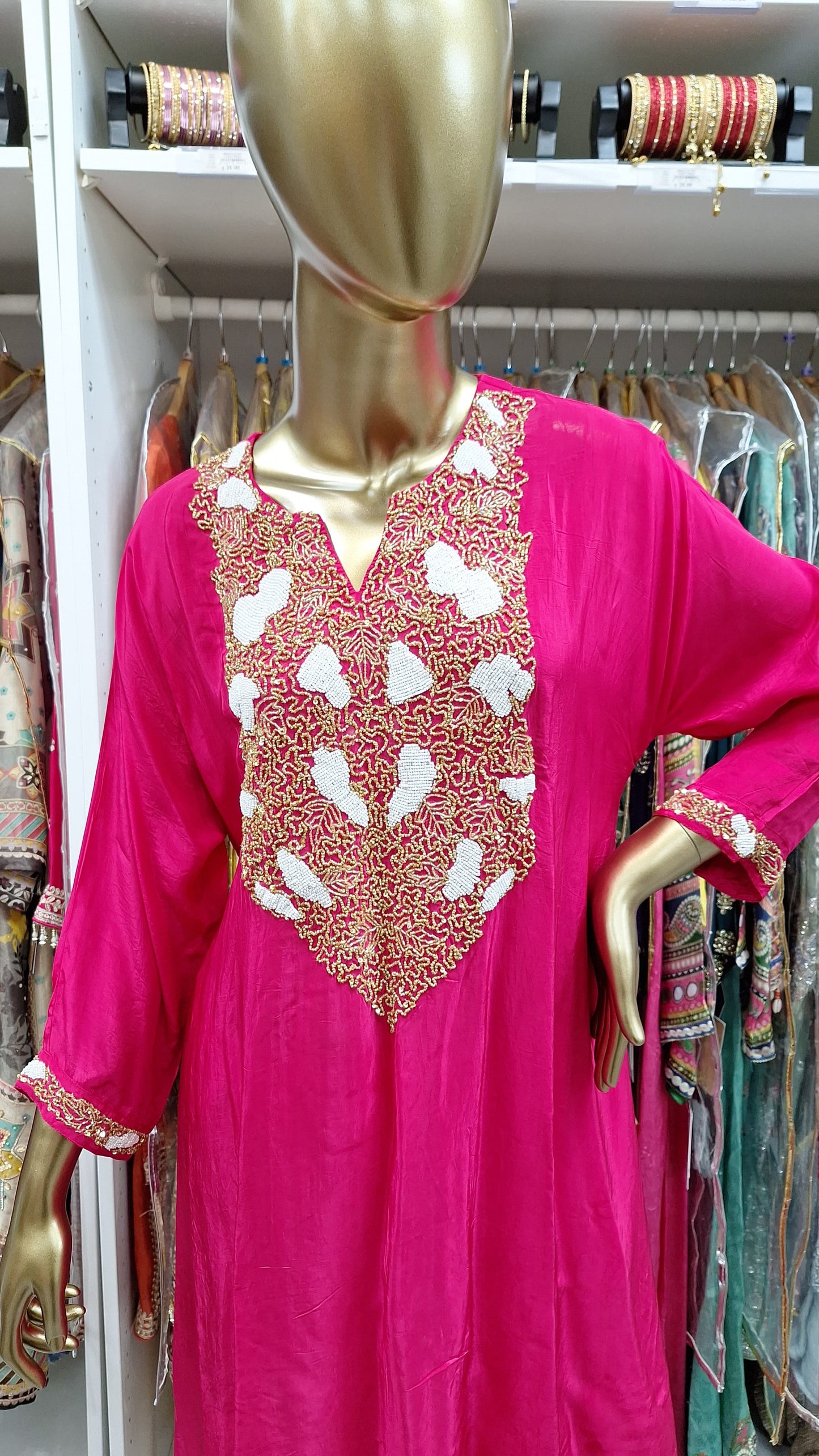 Fuchsia Farshi Co‑ord