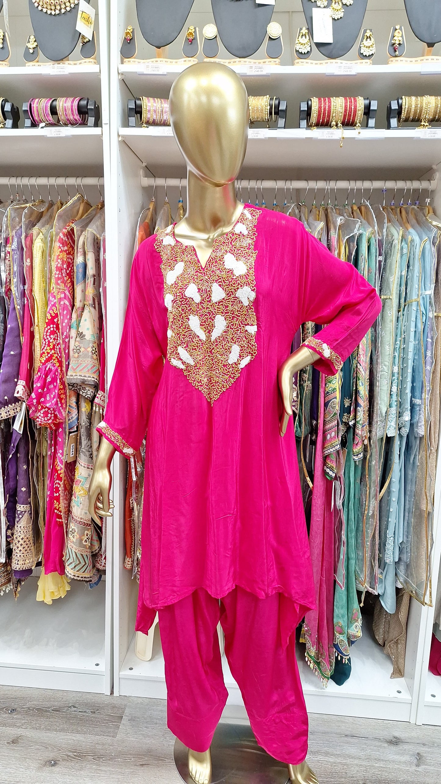 Fuchsia Farshi Co‑ord