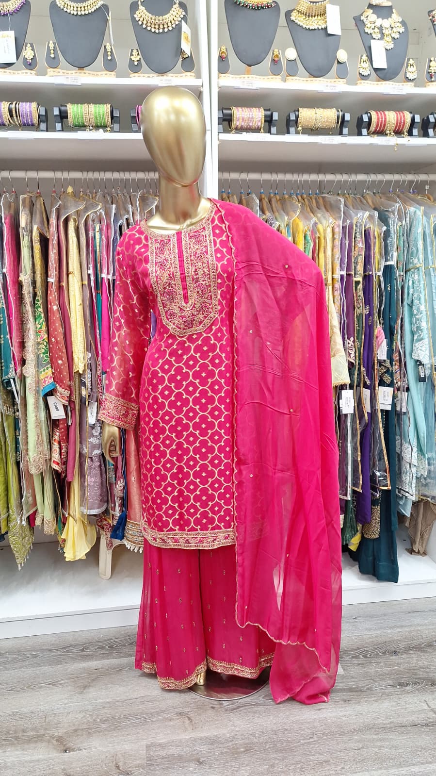 Regal Radiance in Rani Pink