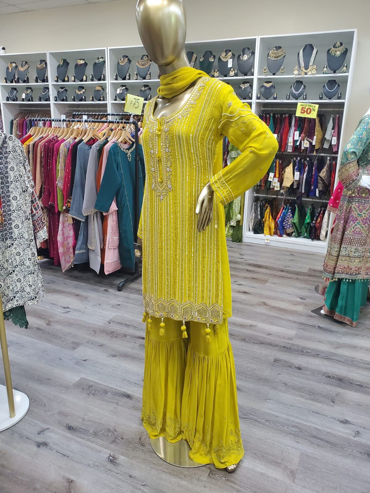 Radiant in Mustard Glam