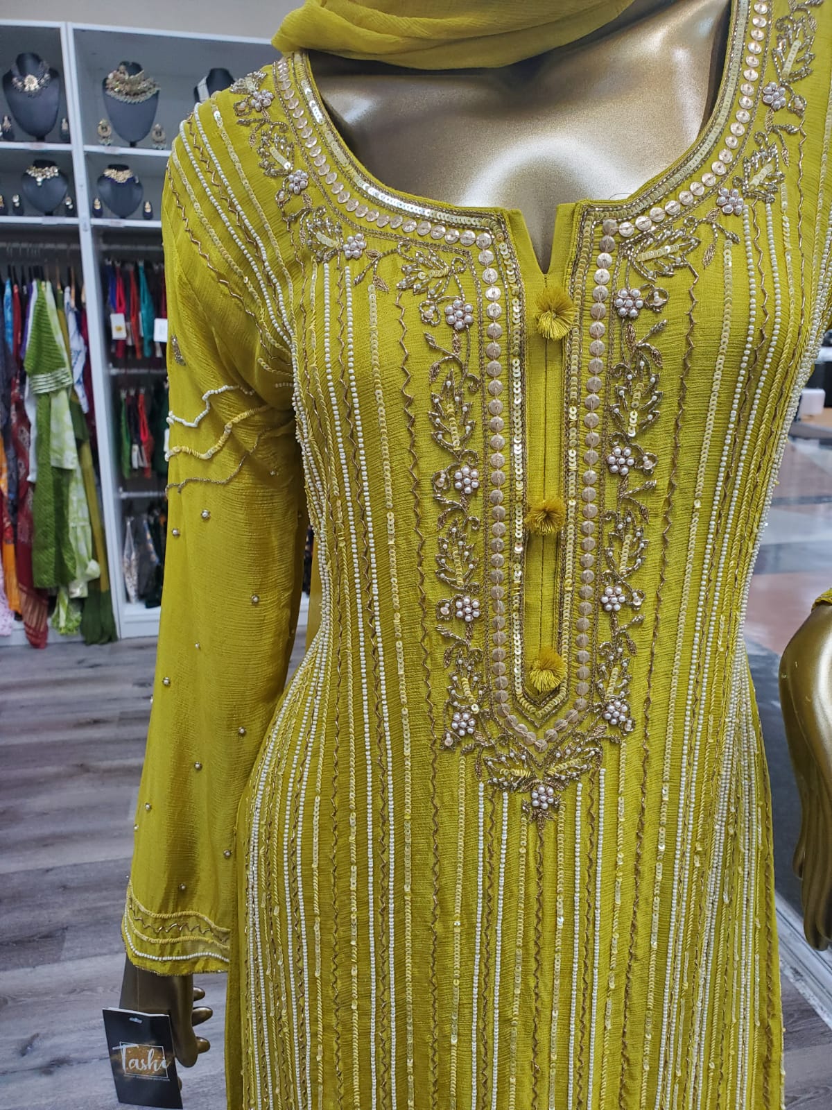 Radiant in Mustard Glam