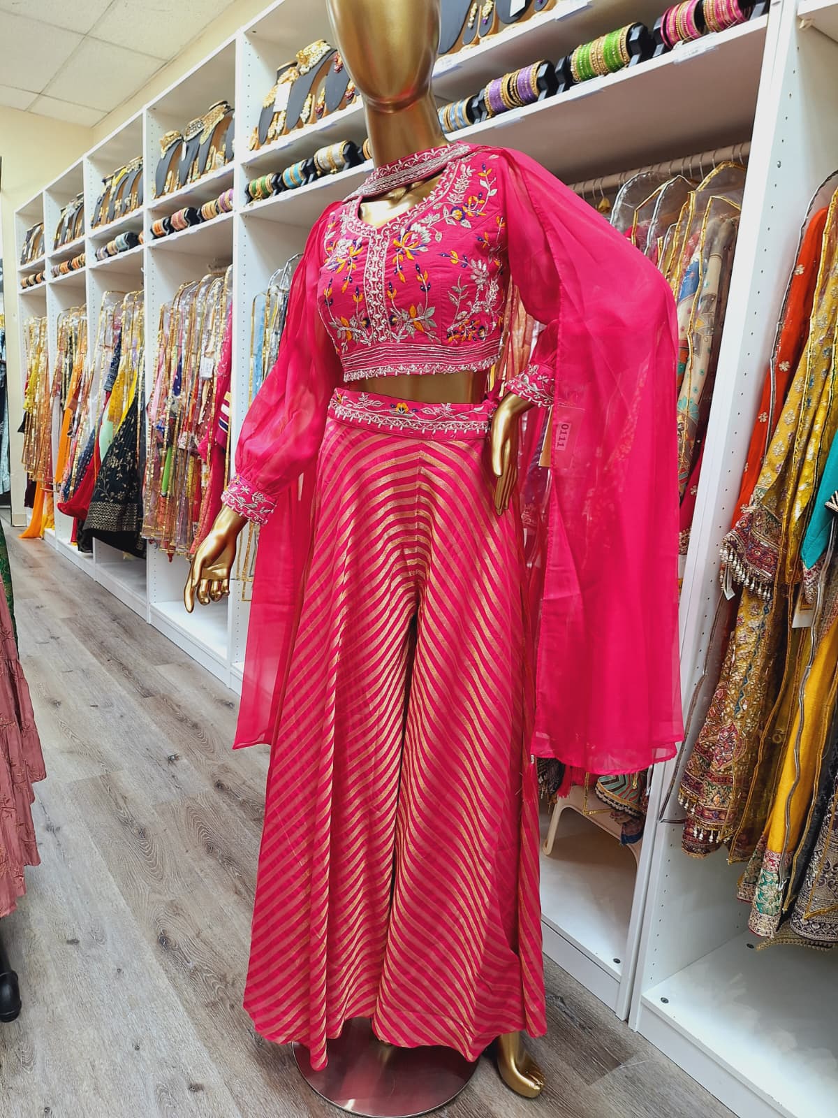 Festive Glam in Fuchsia