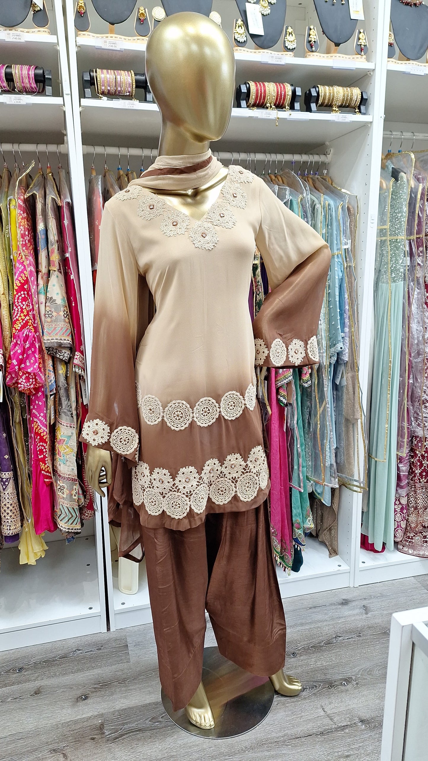 Latte‑to‑Cocoa Ombré