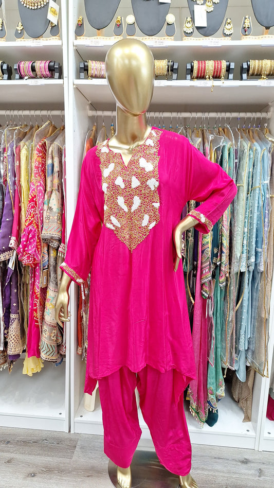 Fuchsia Farshi Co‑ord