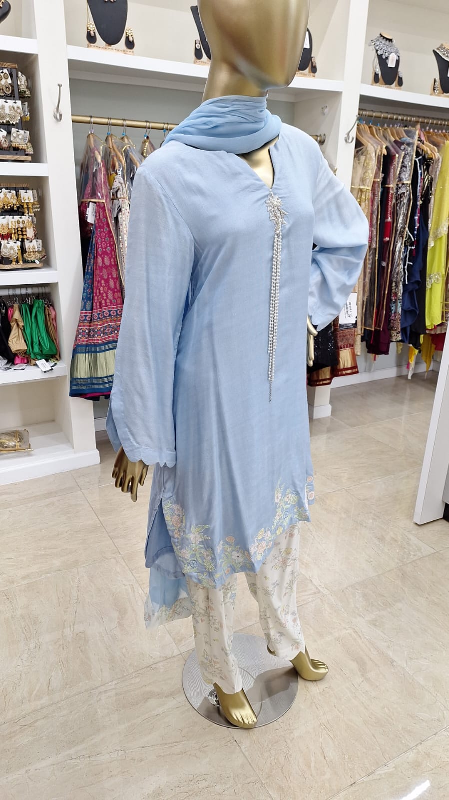 Serene in Sky Blue
