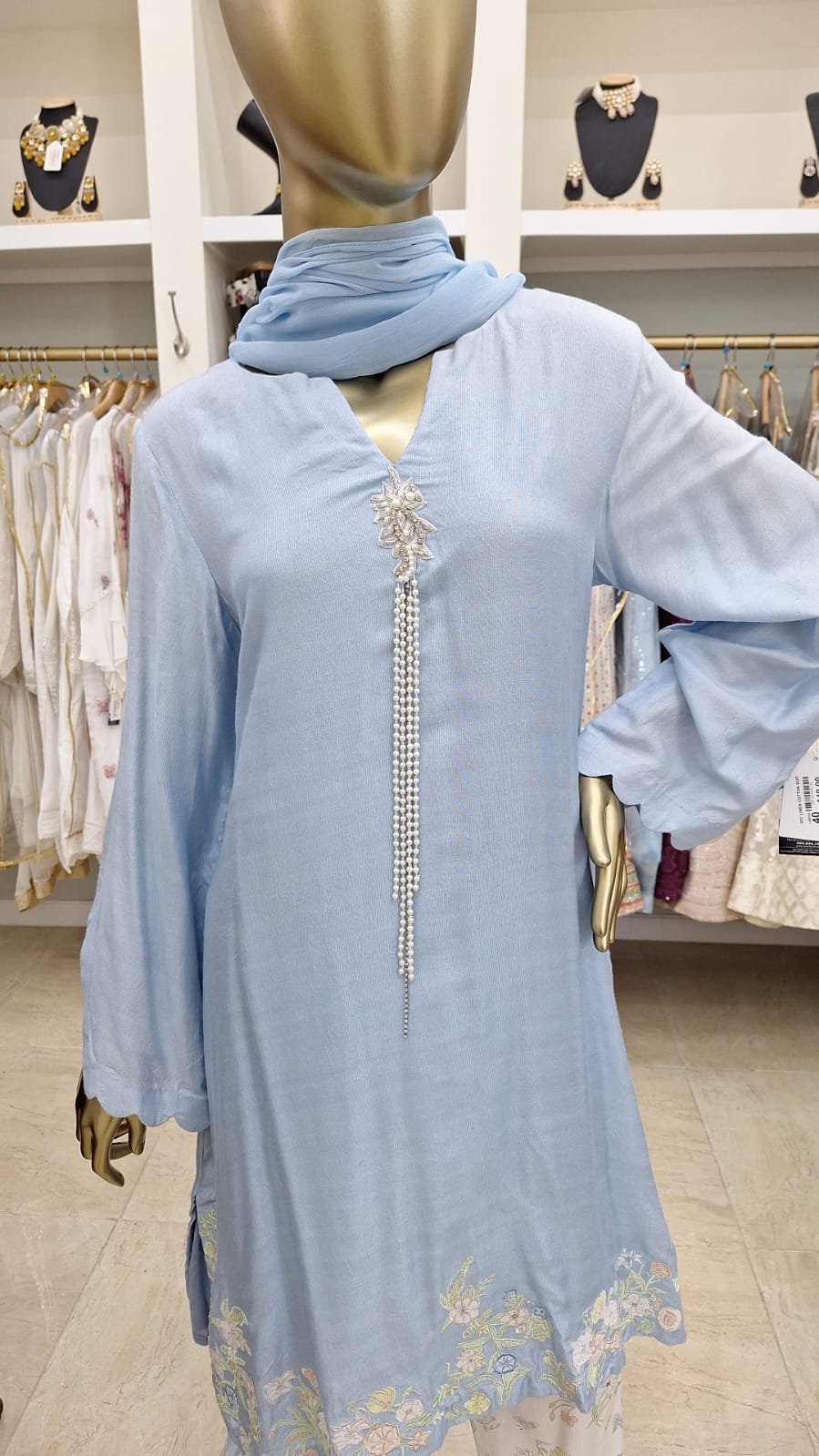 Serene in Sky Blue