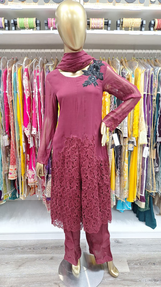 Maroon Elegance”