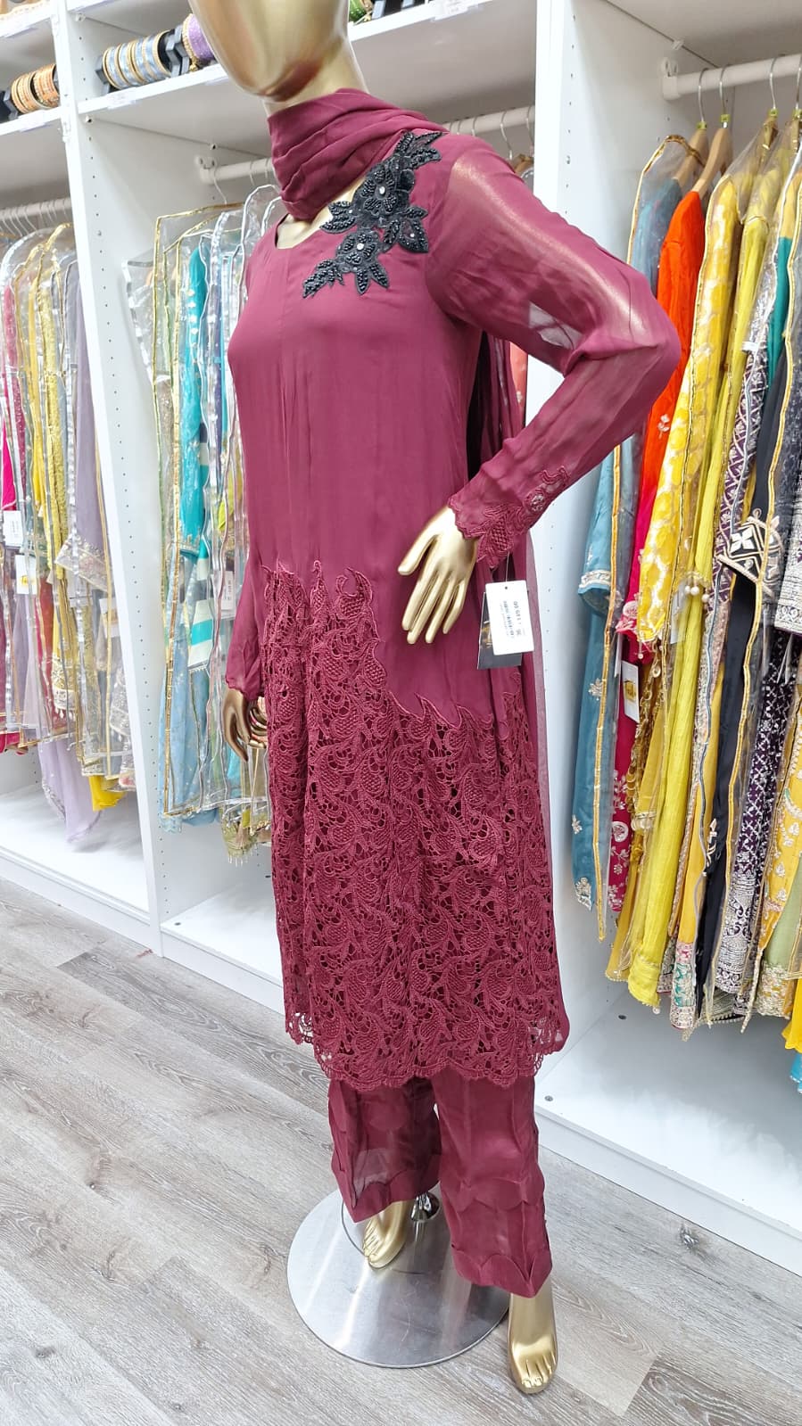 Maroon Elegance”