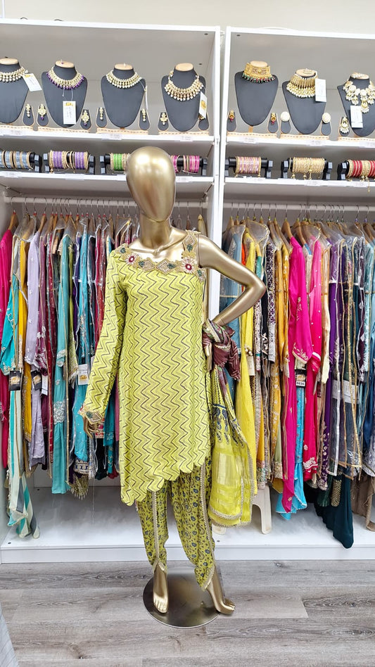 Lime Glow Chic
