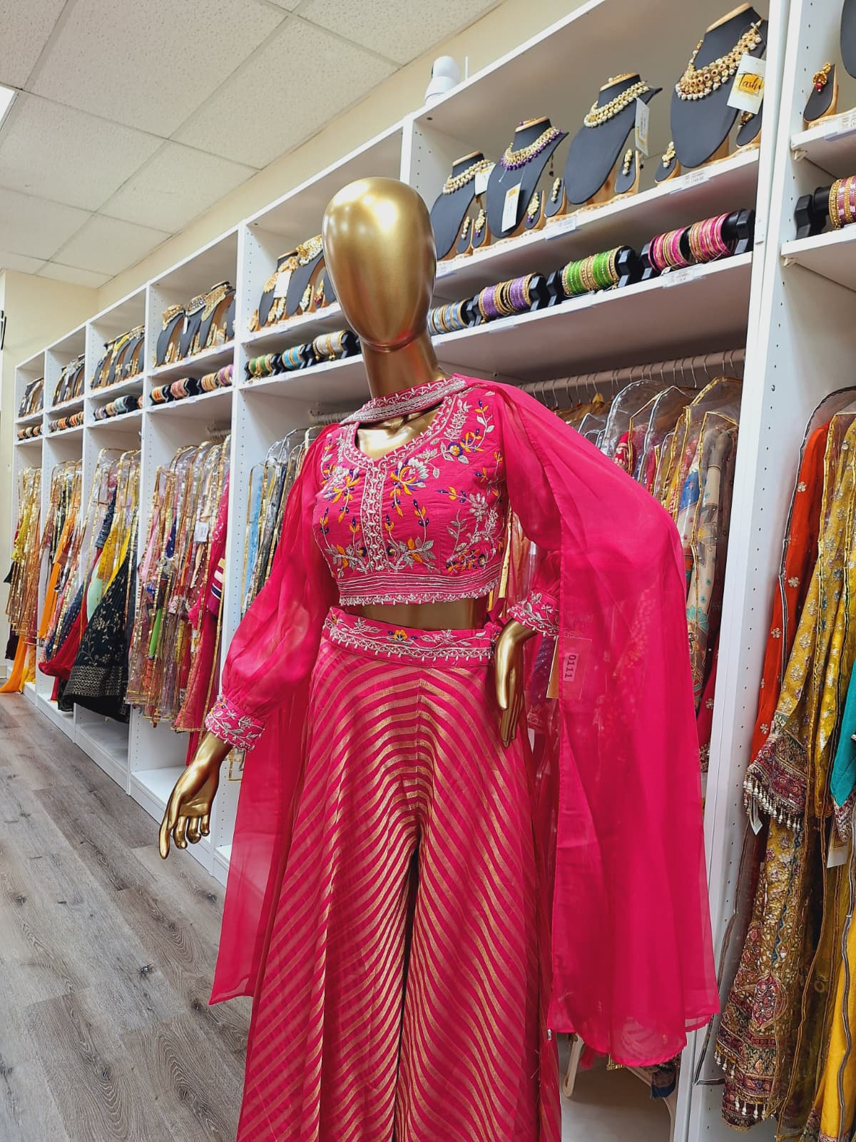 Festive Glam in Fuchsia